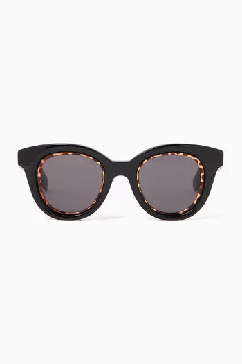 Mini Anagram Butterfly Sunglasses in Acetate