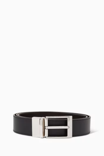 Buckle Belt in Leather
