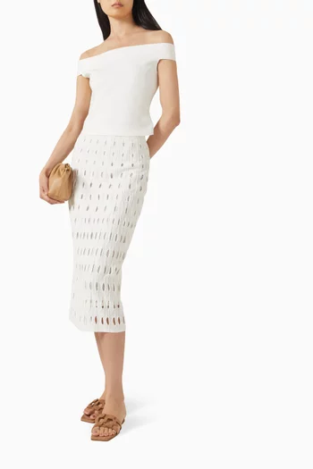 Billie Knit Midi Skirt