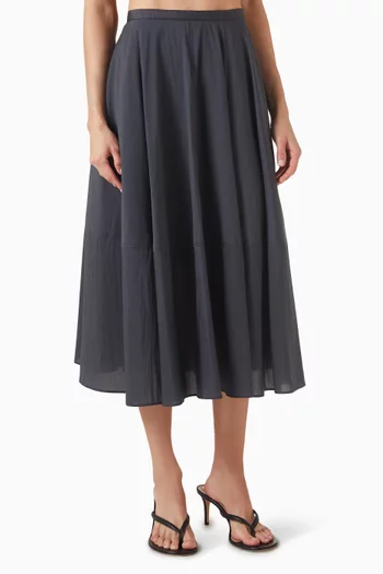A-line Midi Skirt