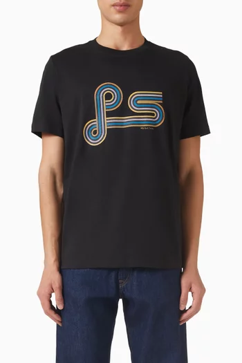 Swirly T-shirt in Cotton