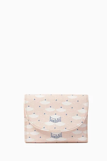 Faurever Tri-fold Wallet in Bistrot Canvas