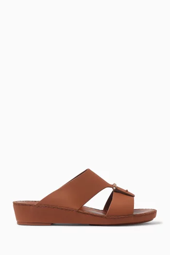 Cinghia Sacoche Sandals in Calf Leather