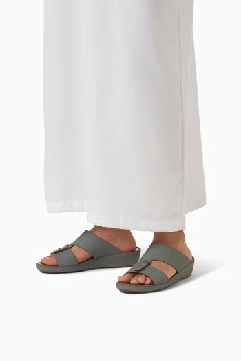 Cinghia Sacoche Sandals in Calf Leather