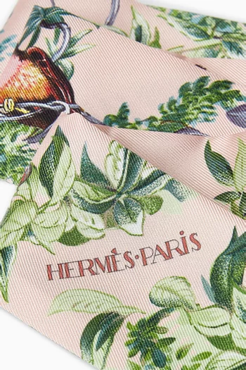 Unused Twilly Equateur Scarf in Silk