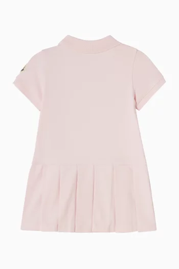 Polo Dress in Stretch Cotton