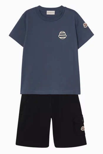 Logo Sweat Shorts in Cotton-jersey