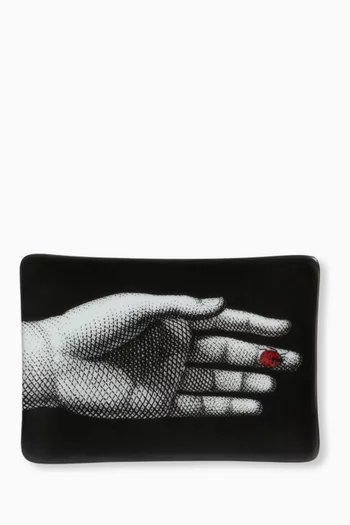 Mano with Ladybird Ashtray