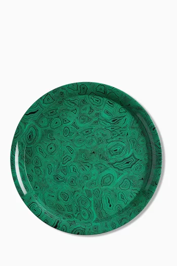 Malachite Tray in Iron