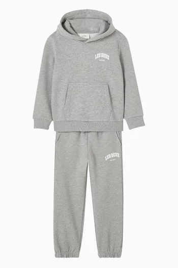 كنزة بغطاء رأس هوب قطن عضوي