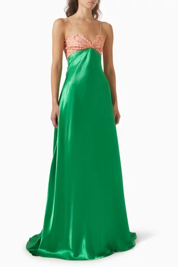 maxi dresses for fat women Plus Size Maxi Dress V Neck for Summer - Plum