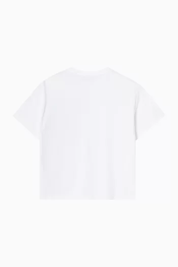 Logo T-shirt in Cotton-jersey