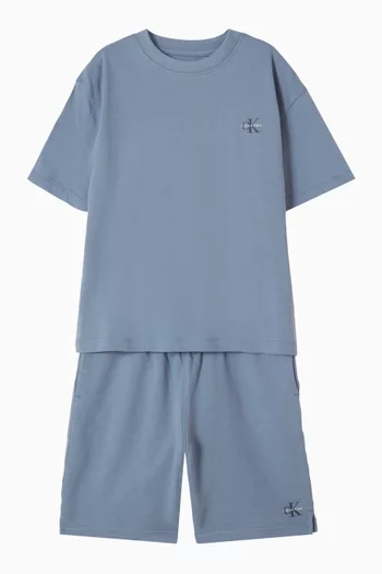 Logo T-shirt & Shorts Set