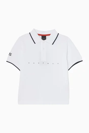 Colour-block Polo Shirt