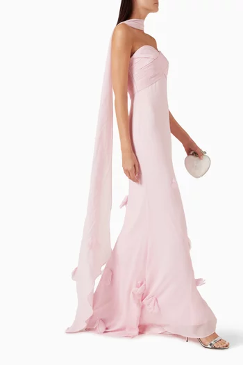 Scarf Dress in Georgette