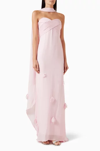 Scarf Dress in Georgette