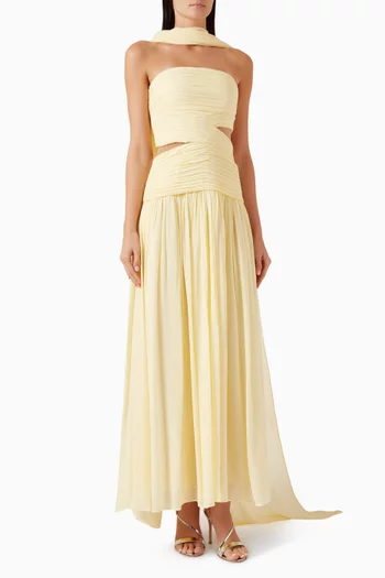 Scarf Dress in Georgette