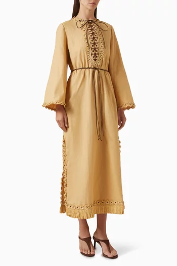 Mahon Midi Dress in Cotton