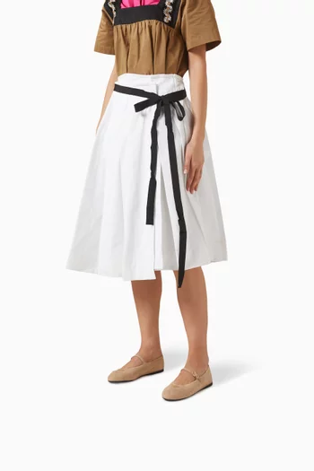 Ballerina Flats in Suede