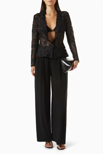 Unconstructed Single-breasted Jacket