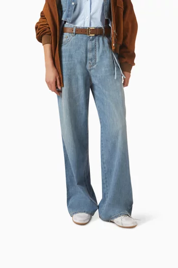 Gymnasium Sneakers in Leather