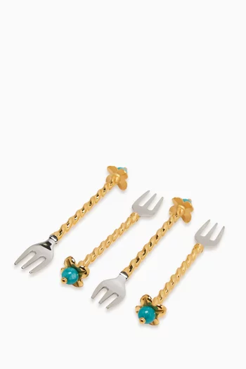 Venise Cocktail Forks, Set of 4