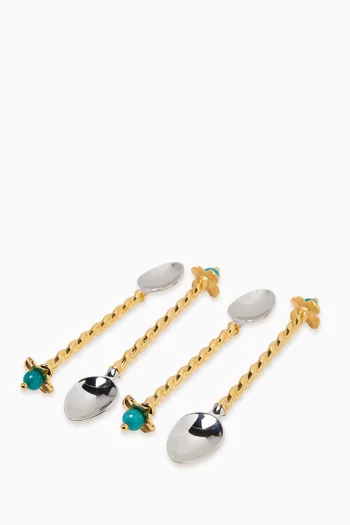 Venise Dessert Spoons, Set of 4