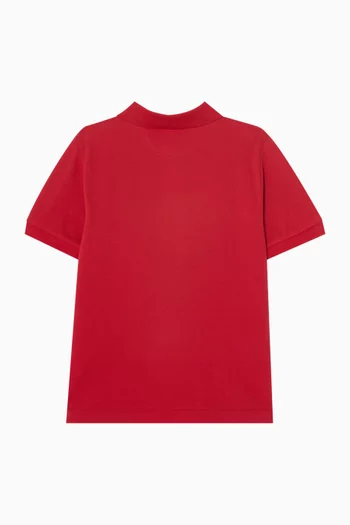 Heritage H Stripe Trim Polo shirt