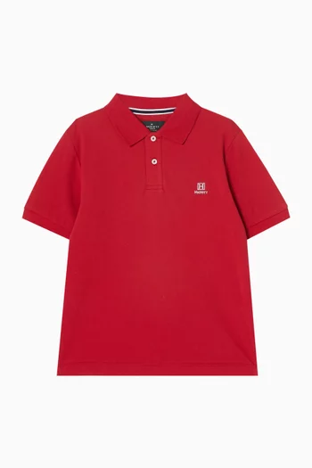 Heritage H Stripe Trim Polo shirt