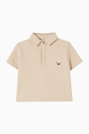 Wouti Polo T-shirt in Cotton-blend