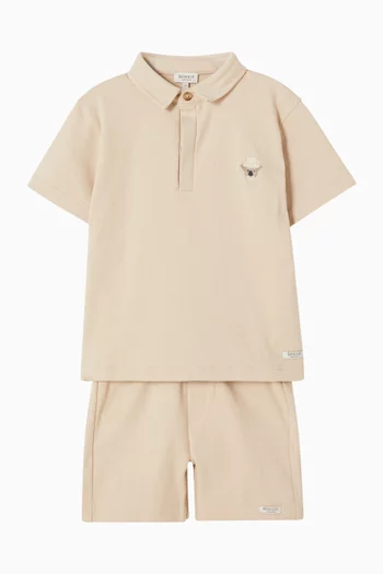 Wouti Polo T-shirt in Cotton-blend