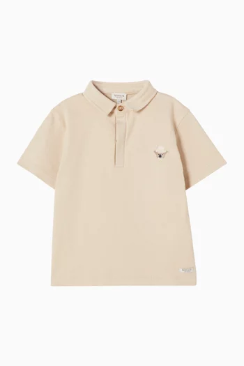 Wouti Polo T-shirt in Cotton-blend