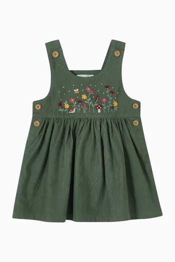 Glade Embroidered Dress