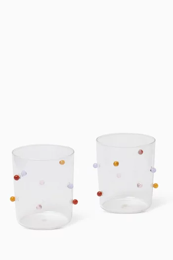 Medium Pomponette Gobelets, Set of 2