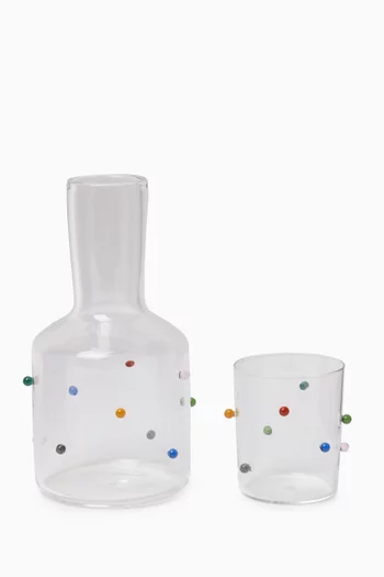 Madame Pomponette Carafe & Glass Set
