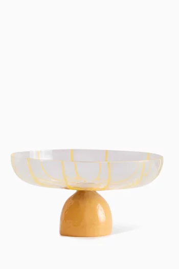 Grand Soleil Platter in Glass