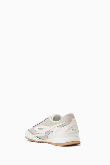 Riviera Sneakers in Fabric & Leather