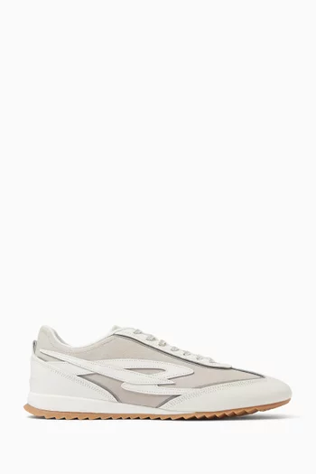 Riviera Sneakers in Fabric & Leather