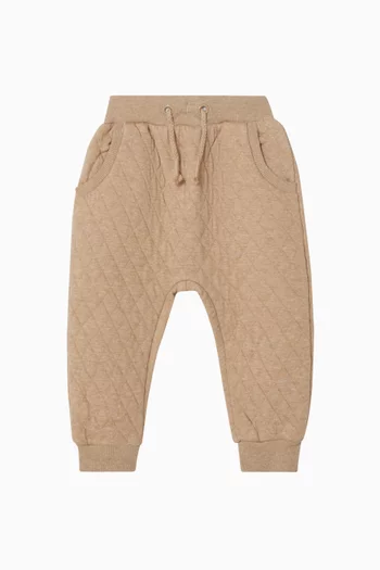 Quilted Track Pants
