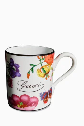 x Ginori 1735 Flora-print Mug in Porcelain