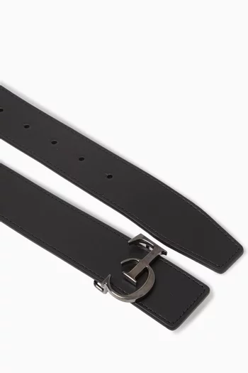 CL Reversible Belt in Leather