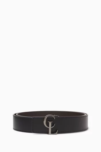 CL Reversible Belt in Leather