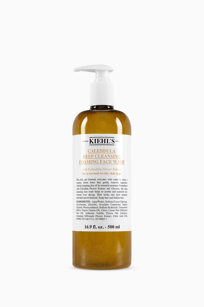 Calendula Deep Cleanser Foaming Face Wash, 500ml