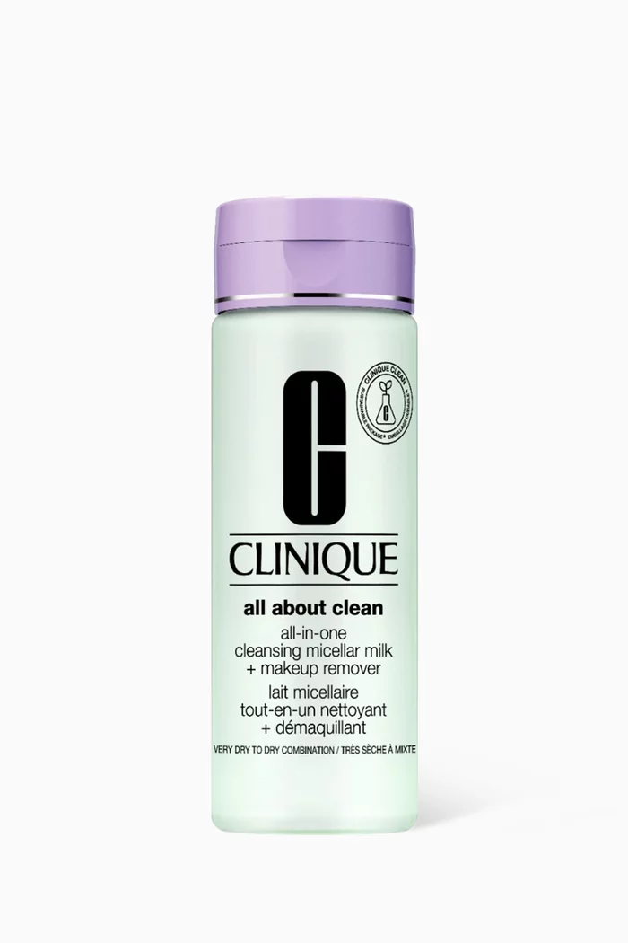 All About Clean™ All-in-One Cleansing Micellar Milk + Makeup Remover Skin Type 1 & 2, 200ml