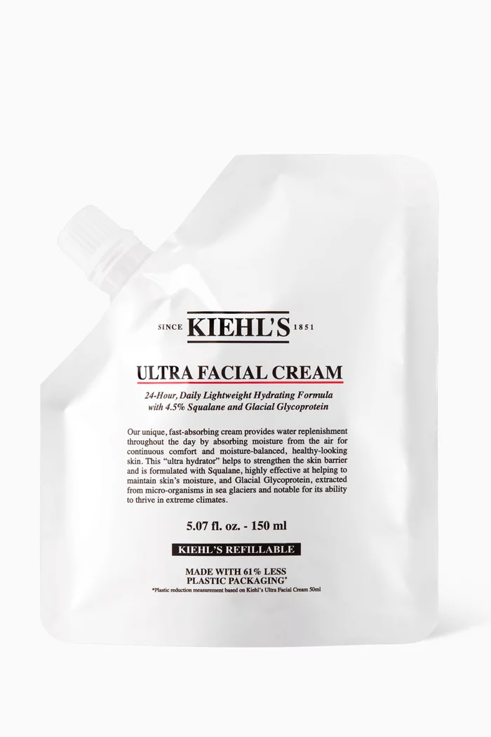 Ultra Facial Cream Refill Pouch, 150ml