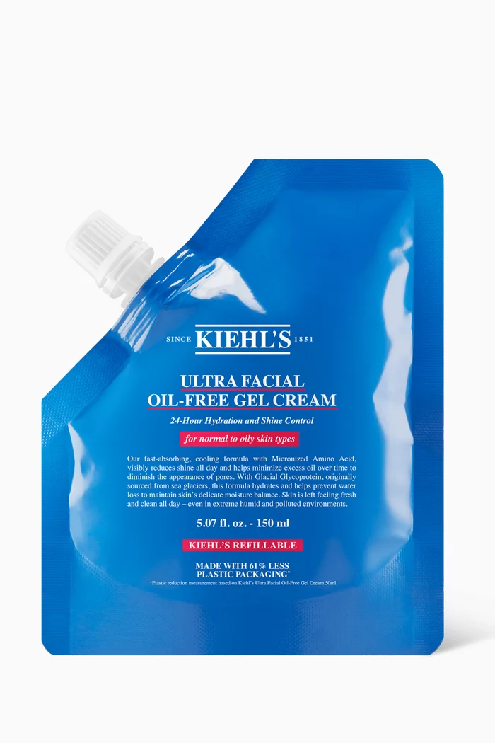 Ultra Facial Oil-Free Gel Cream Refill Pouch, 150ml