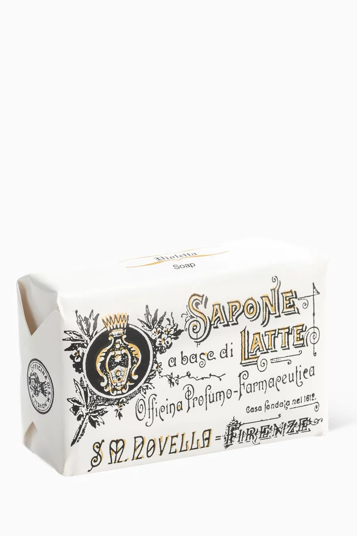 Violetta Milk Soap Bar, 100g