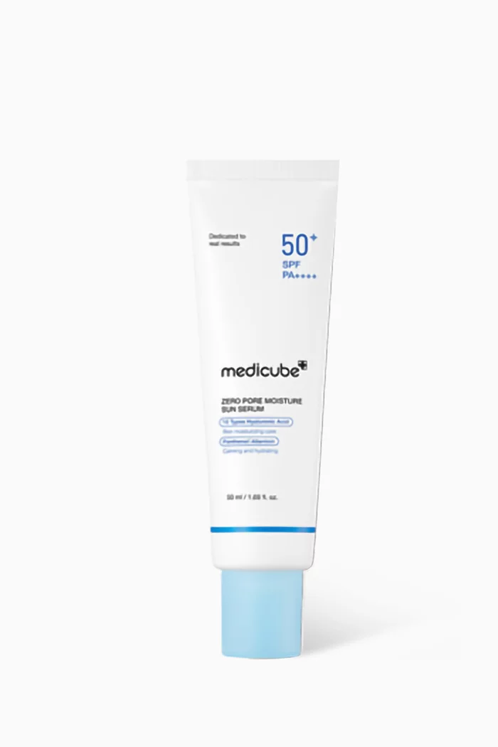 Zero Pore Moisture Sun Serum SPF50+ PA++++ for Hydrated, Lightweight Protection, 50ml