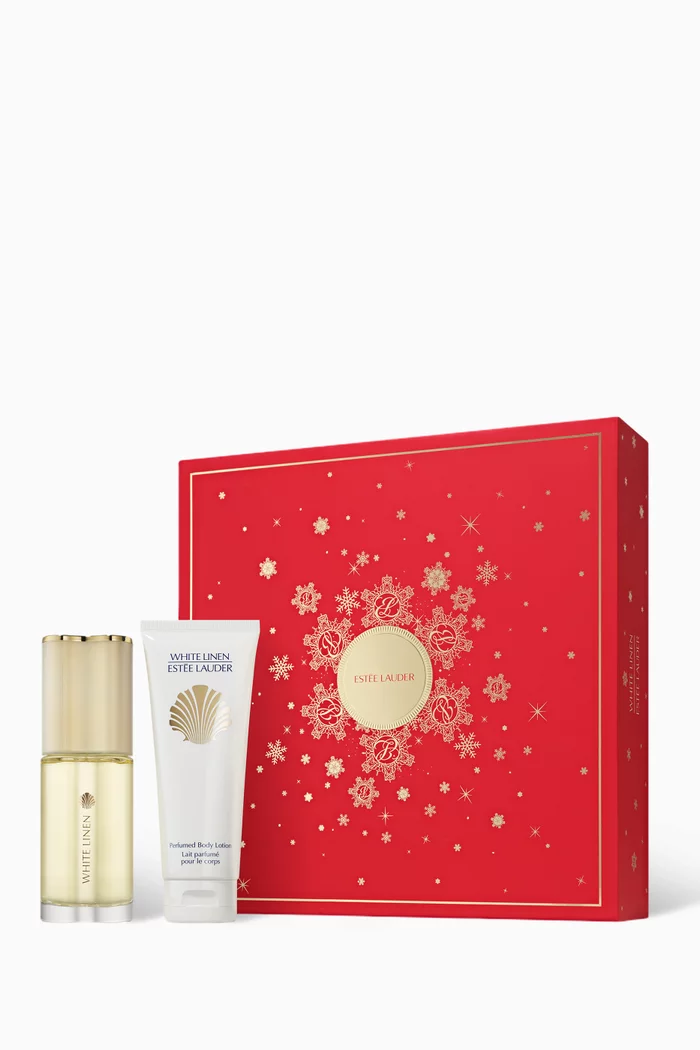 White Linen Fragrance Gift Set, Savings Value 22%