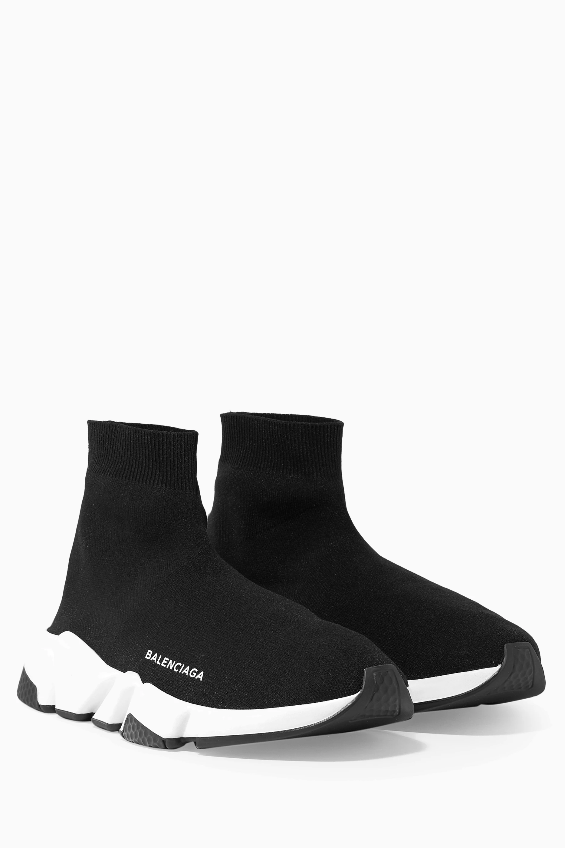 Buy Balenciaga Black Black Speed Sneakers for Women in Kuwait Ounass